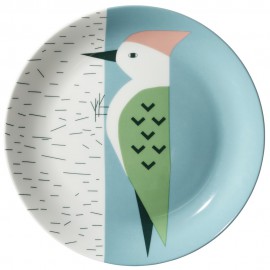 Woodpecker Plate Donna Wilson