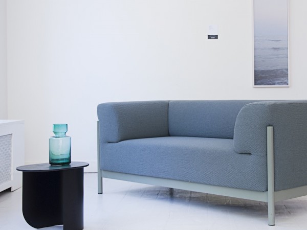 blaues Designsofa