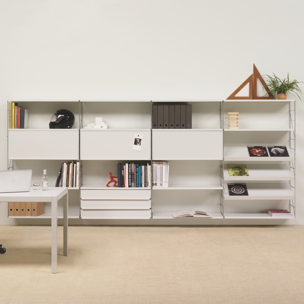 Mobles114, TRIA Regalsystem, Arbeitszimmer - Möbel & Design Köln