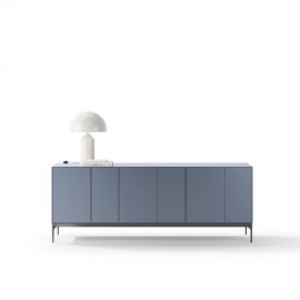 modulares blaues Sideboard