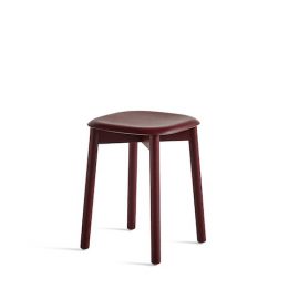 Hocker HAY Soft Edge 72 Eiche rot lackiert