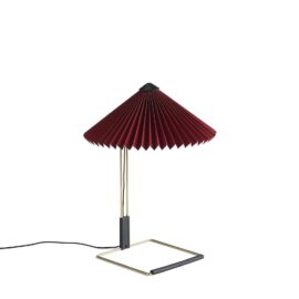 Tischleuchte HAY Matin Table Lamp S Oxide Red