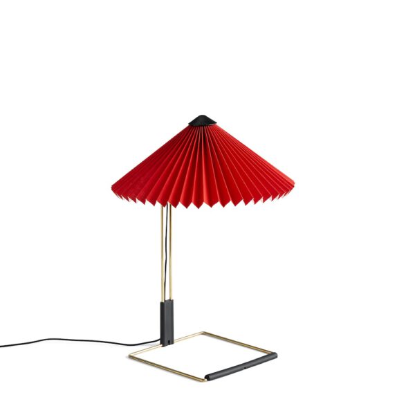 Tischleuchte HAY Matin Table Lamp S bright red
