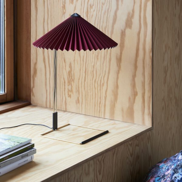 Tischleuchte HAY Matin Table Lamp S Oxide Red