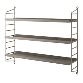 Regal String Pocket Metal Taupe