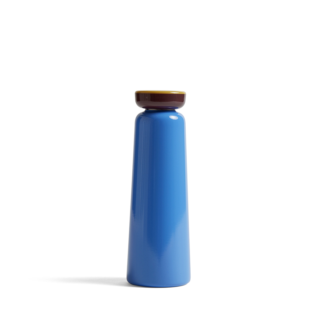 Trinkflasche HAY Bottle By Sowden 0,35 L Blue Brown Yellow