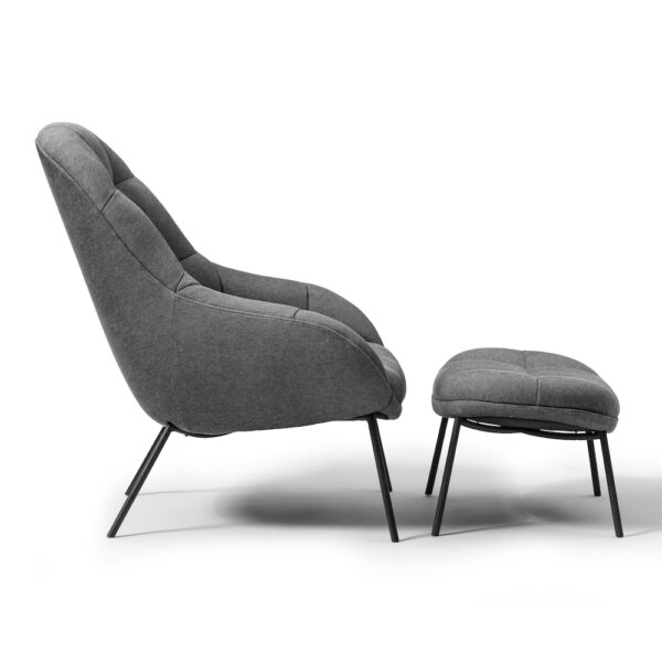 Mango Lounge Chair und Stool von Wendelbo