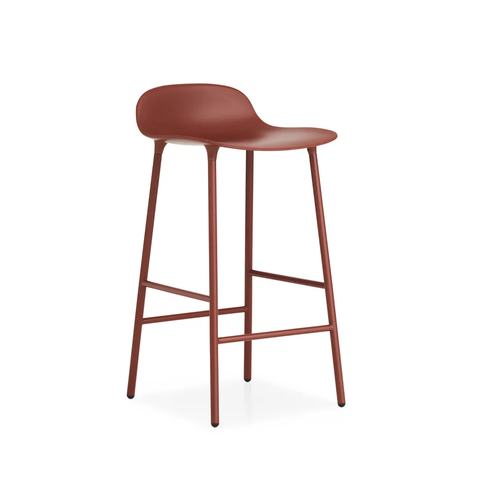 Design Barstuhl in Rot