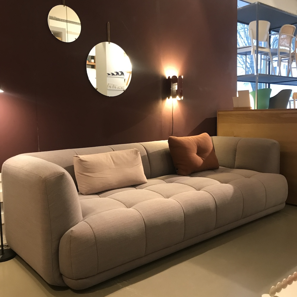 3-Sitzer Quilton von Hay in Kvadrat Steelcut Trio