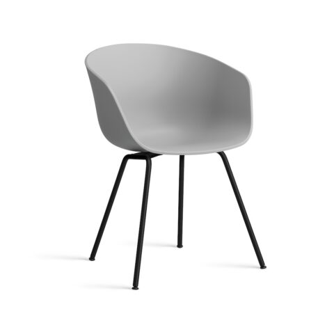 HAY_AAC_26_concrete_grey_black_powder_coated_steel_base